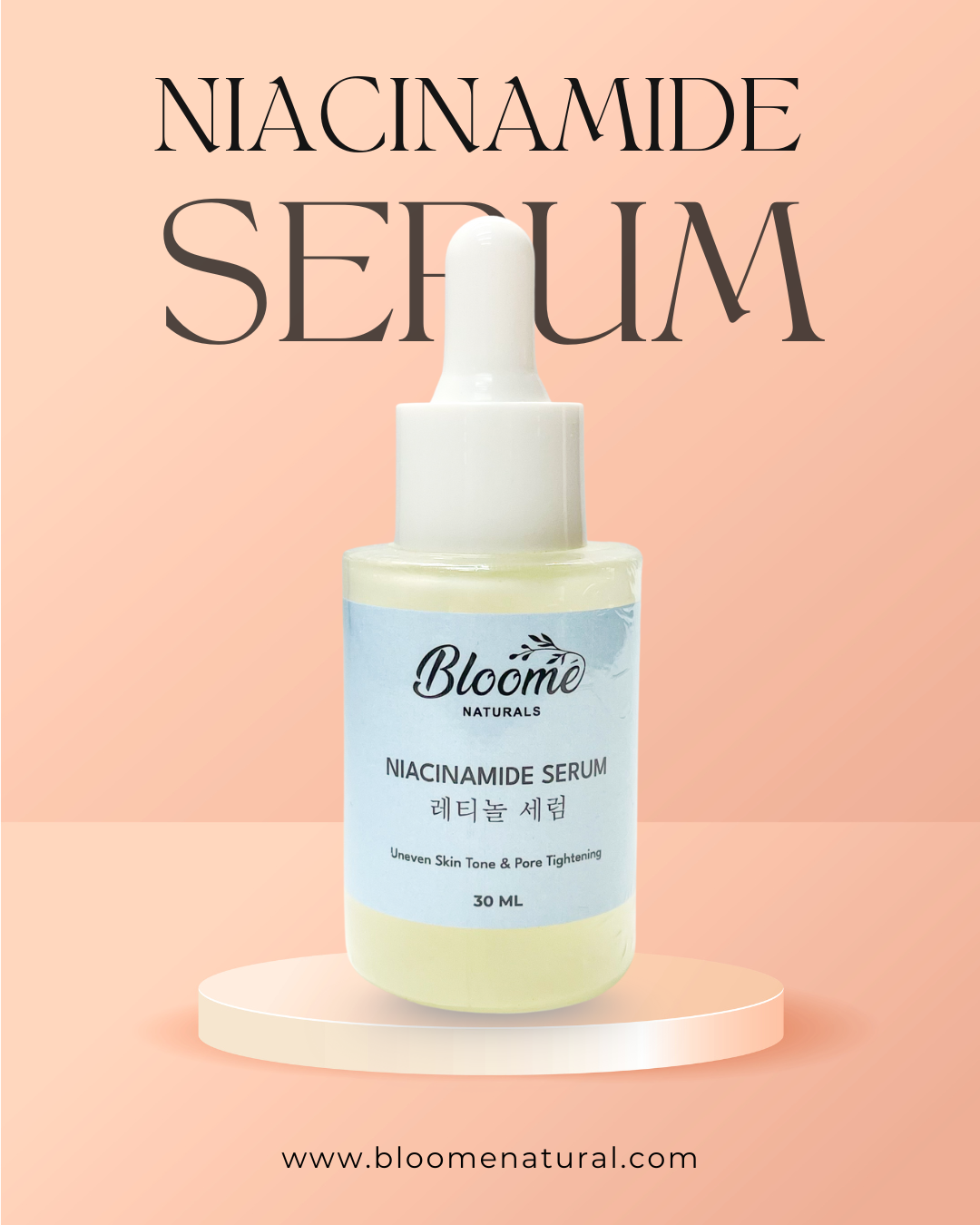 NIACINAMIDE FACE SERUM (30ML)
