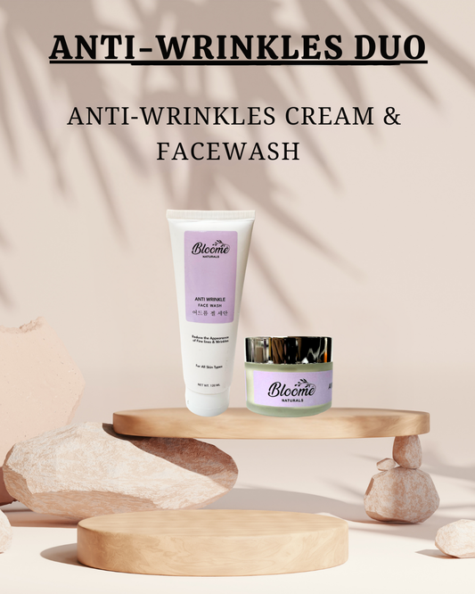Anti-Wrinkles Cream & Facewash Duo