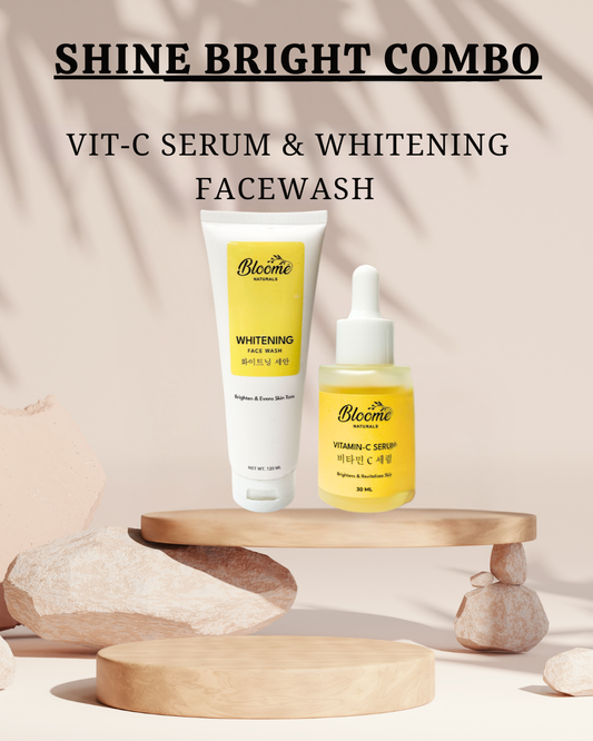 Vitamin-C Serum & Whitening Facewash